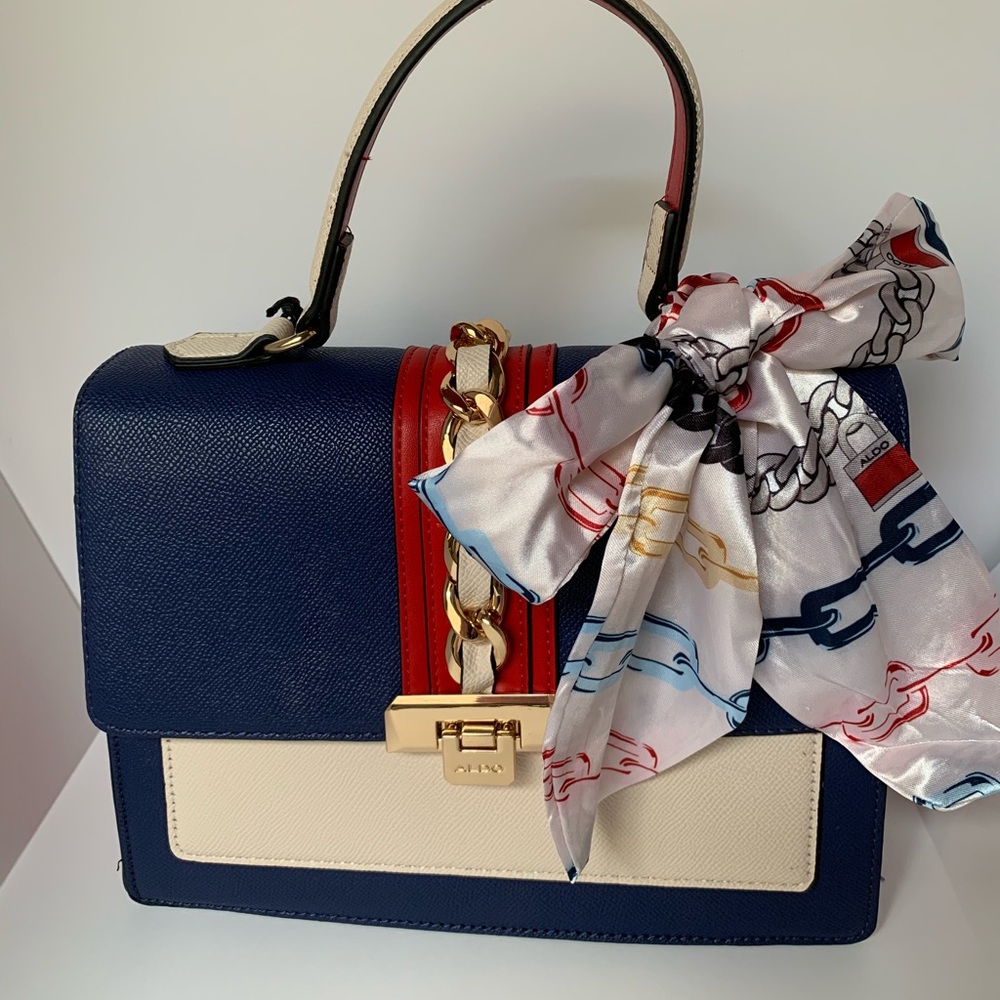 glendaa scarves shoulder Messenger bag Multi-Color